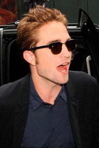  my gorgeous Robert with his sexy mouth open<3