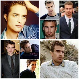  Robert Pattinson and/or Theo James,who imo are the 2 sexiest British guys ever<3