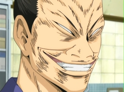  The shogun from Gintama (Гинтама) ~Is he smiling? angry? crying? sad? nobody can tell XD