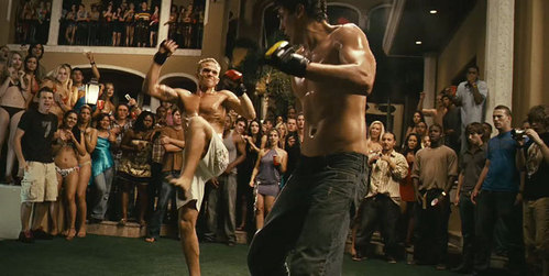 Cam fighting in a scene from Never Back Down<3