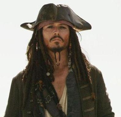  Johnny as Captain Jack Sparrow:)