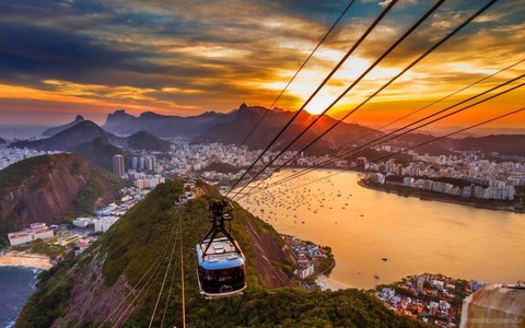  here's an awesome picture from rio de janeiro, brazil ~