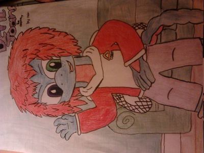 Hey, would you do my character Dent Joans for me? 
He is a dragonfly. And, choice of Media? If you mean by websites, then Deviantart or here, cause I don't have other medias. ( I don't mind what pose, and sorry about the pic being sideways )