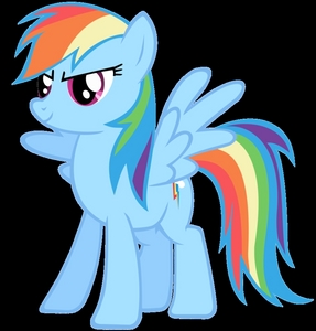 I am Rainbow Dash! :D