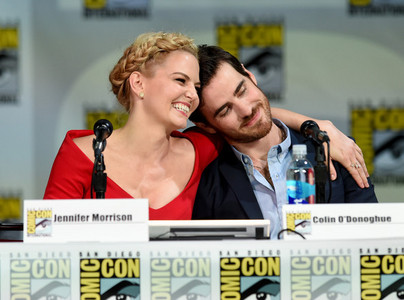  Colin with his OUAT leading lady,Jennifer Morrison<3