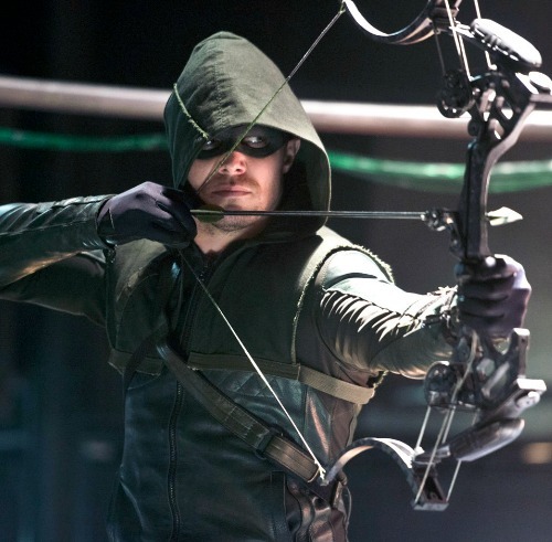  Stephen Amell as "Green Arrow" in Arrow.