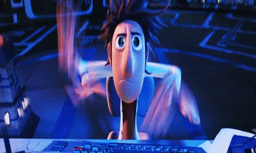  My humor is limited to just making fun of things that don't make any sense and the way the animators from "Cloudy with a chance of meatballs" Had a weird way of thinking when it comes to how to type on a computer. And how do Du do that Von slapping it randomly like a two Jahr old.