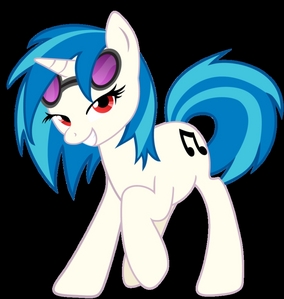 DJ Pon-3!!!
(or some might know her as Vinyl Scratch)