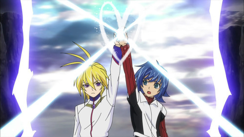  1. Sendou Aichi from Cardfight!Vanguard (picture) 2. Souryuu Leon from Cardfight!Vanguard (picture - the blonde one!! Yeah he looks 'cool' Mehr than cute but he's short. And he's real cute in the anime!) 3. Sena Izumi from Liebe Stage (Actually he's probably the cutest boy of all but I'm just biased /uwu) 4. Kagamine Len (Vocaloid) 5. Utatane Piko (Vocaloid)