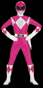  Male merah jambu ranger.