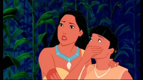  I'm surprised no one's berkata Pocahontas!