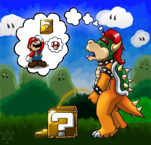 Ok, but you asked.... I fell bad for poor Mario, if he opens that box XD