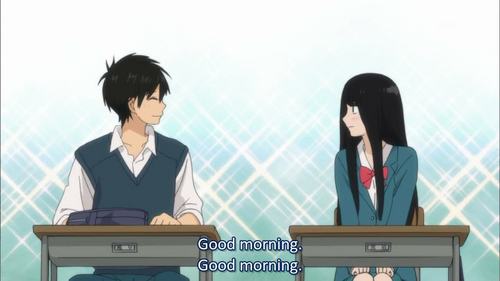  Kimi ni Todoke's male lead Kazehaya :) He is the most kind, wonderful anime male lead out there x3 It's an amazing anime too~
