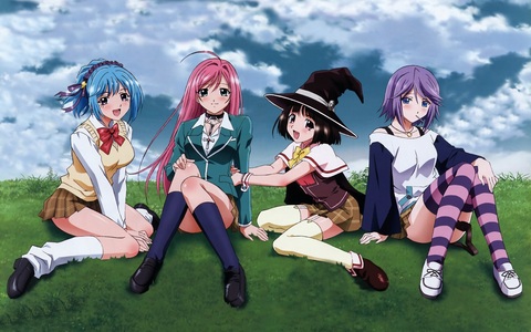  Rosario + Vampire Even through I have only read the first Манга of it XD