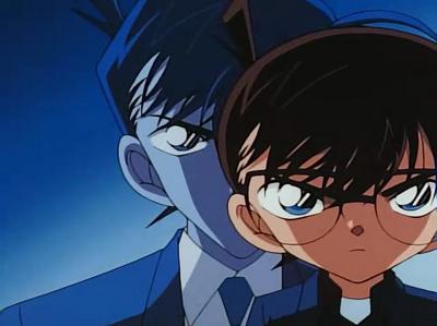  His true identity is Shinichi Kudo he turned into Edogawa Conan when he witnessed one of the men in black commiting a crime ,but didn't notice his partner was creeping up and suddenly knocked him out.Then he gave him a drug that was meant to kill him,but instead turned him into Edogawa Conan.By sue87900.