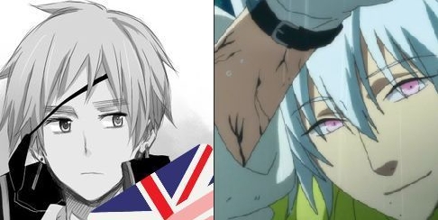  england from Hetalia and clear from dmmd