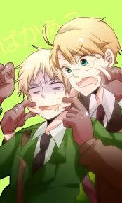  USUK(Hetalia) The most disgusting pairing ever. Why did this become so famous?? England hates America and vice versa, so what's the point with shipping them?? AmeriPan forever, dudes!! <3~