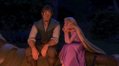  Rapunzel and Flynn :333