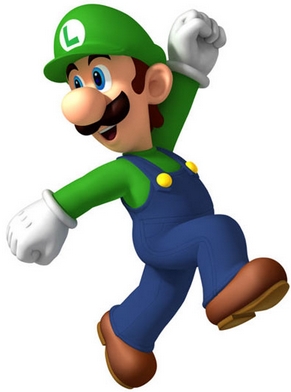 I have so many favorites but my all time favorite is Luigi from the Mario Bros Series!