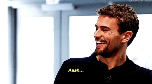  Theo's megawatt,gorgeous smile<3