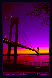 Guns n' Roses (she loves the song "November Rain")
The Beatles (they're one of my favs too)
Cotton Candy
Sometimes
Not all the time

Verrazano - Narrows bridge