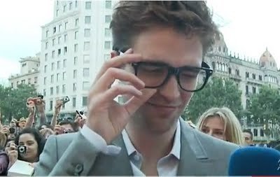  my babe channeling his inner Clark Kent<3