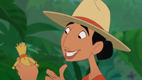  Miss Birdwell from Kronk's New Groove. She's always looked very masculine to me.