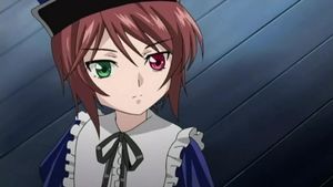  Souseiseki from Rozen Maiden happens to be quite masculine, despite being female. She even often refers to herself using male pronouns instead of female or gender-neutral like most of the other characters.