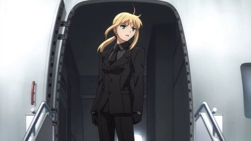  This beautiful waifu here! Saber!!!!!!! She looks super cool in a suit. Liove dem gender neutral clothes! Fate series btrw