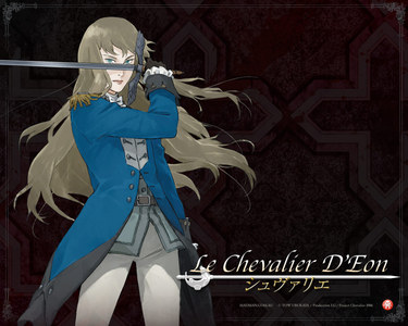  Leah from Le Chevalier D'eon often wears her brother's clothes.