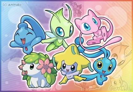 I think manaphy, jirachi, shaymin, piplup , mew and celebi was the best.