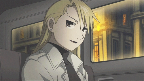  Riza Hawkeye (and gorgeous is a better word for her)