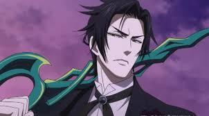  ...does a swallowable, green thing that looks like a curtain from a far away distance usually used によって Claude Faustus from Black Butler II count?