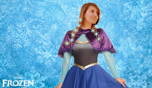  It's ok, people say that i look-a-like tha princess Anna of Arendelle(Frozen). Do tu agree ? Kisses from Brazil.