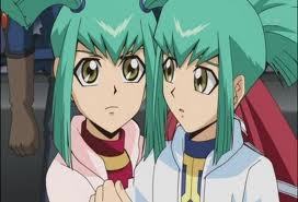  Luna and Leo from Yu-Gi-Oh 5ds