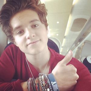 The Vamps. 3 songs I absolutly LUV r: Somebody To You Ft. Demi Lovato, Oh Cecilia(Breaking My Heart)Ft. Shawn Mendes, & Wild Heart.

I need 2 admit this: I have a HUGE crush on Brad!! This is by far the biggest celeb crush I've EVER had!! *Looks at pic dreamly* I mean, isn't he cute or what?!? I want 2 be his girlfriend SOO bad!!!