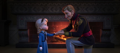  THe thing I like most is Elsa is her relationship with her father, as crazy as that probably sounds. I think they both ewere trying to do right par each other but didn't know how and wound up going about it in a misguided way, andk that's the poignant thing about it. I hope that wasn't a co[-out answer, but just in case, I also like Elsa's politeness. Although she is reserved, she never says an unkind word to anyone, not even to Hans ou the Duke of Weselton.