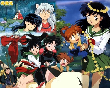 well i guess it was pokemon... but inuyasha was the one which brought me into the anime world! to be frank ive not known that pokemon was an anime b4 i joined this club