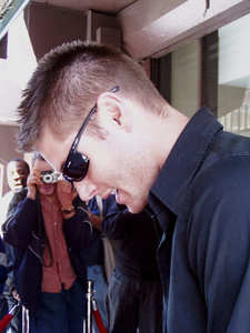  Jensen with very short hair