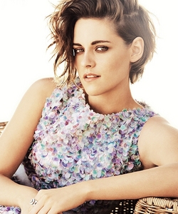 my icon is of Kristen Stewart.I happen to like her.She has a cool style and I loved her in Twilight Saga and SWATH.