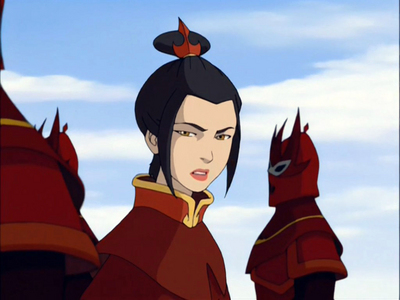  Azula Avatar The Last Airbender 14 (in season 2 when she first appears) Female Black emas Cunning, manipulative, badass, sejak the end of the tunjuk crazy. Blue api, kebakaran & lightning She isn't main main but she isn't minor either. Secondary I guess. I don't know how to describe it, but I Cinta her voice loads. All three lol.