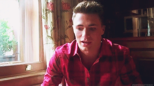  Colton in red<3