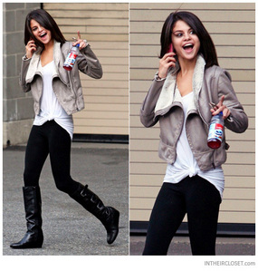  Here http://trend911.com/wp-content/Selena-Gomez-outfit-The-Late-Show-With-David-Letterman-6.jpg http://www.starstyle.com/selena-gomez-shopping-hd-buttercup-pic40325.jpg http://i.dailymail.co.uk/i/pix/2012/04/19/article-2131998-12A9AF00000005DC-572_468x697.jpg