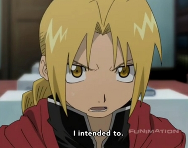  My all time お気に入り アニメ character right now would have to be Ed Elric from Fullmetal Alchemist!