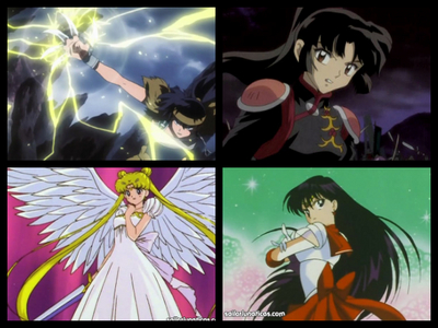  InuYasha and Sailor moon!!!