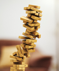 Life is like a Jenga tower. You take pieces from the past to build towards the future. When it falls over, you simply build it back up again.

So yes. I believe that I am strong. Not highly so in any particular area, but strong enough to carry on.
