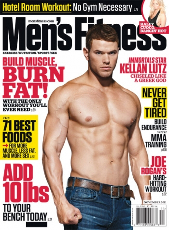  Kellan دکھانا his sexy ab and arm muscles<3