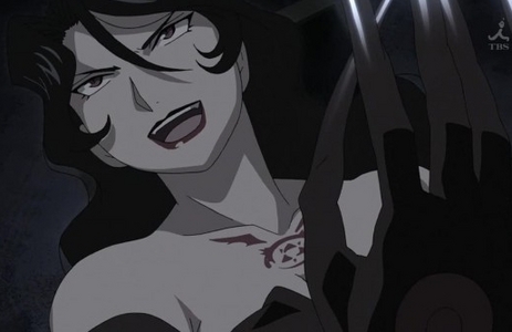 My favorite  absolutely has to be Lust from Fullmetal Alchemist!