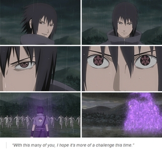  Sasuke has done some bad things, but I still 愛 his character.