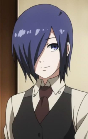  Touka kirishima from tokyo ghoul because we both don't listen to bullcrap and we both have short hair with same hairstyle we also are stubborn when we are mad and get mad easily we both hate the things some people do but we care deeply about certain people when our trust is won